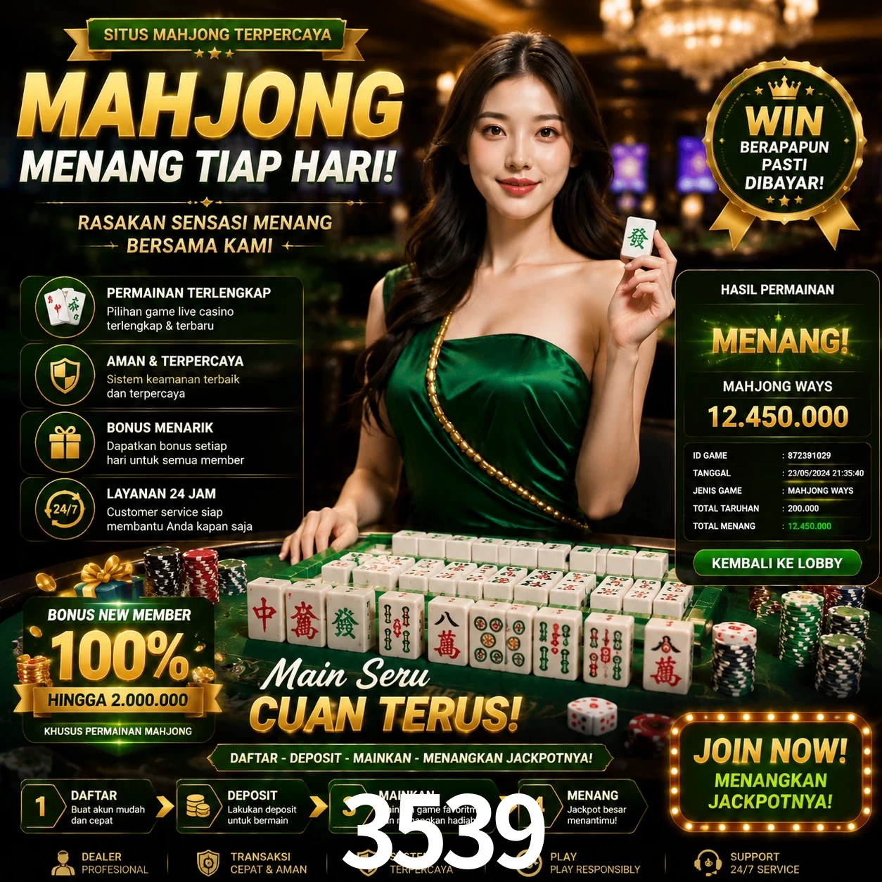 Cashback VIP 3539 - reembolso semanal